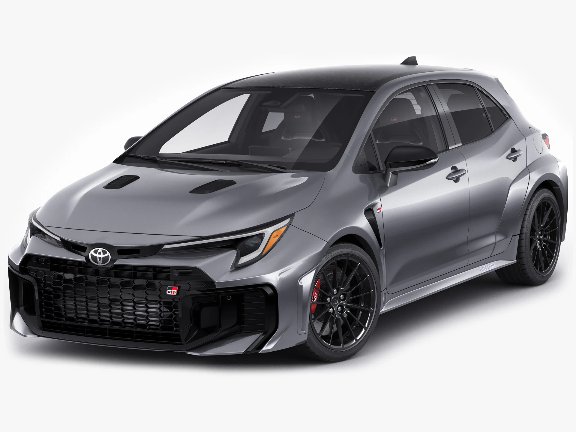 Toyota GR Corolla 2026 3D Model .c4d .max .obj .3ds .fbx .stl .blend