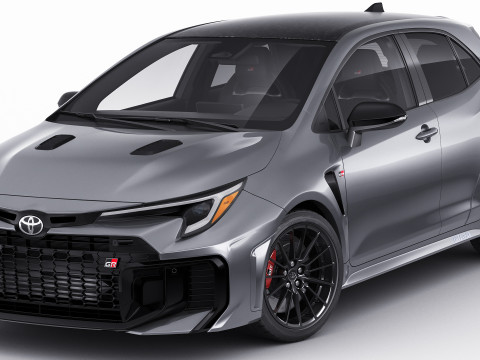 टोयोटा जीआर कोरोला 2026 3D मॉडल