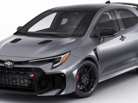 टोयोटा जीआर कोरोला 2026 3D मॉडल