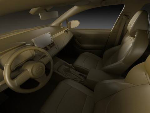 टोयोटा जीआर कोरोला 2026 3D मॉडल