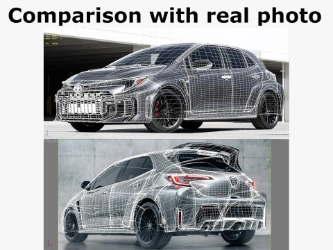 Toyota GR Corolla 2026 3D Model