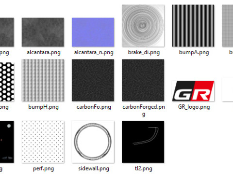 टोयोटा जीआर कोरोला 2026 3D मॉडल