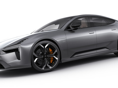 极星5 2026 3D 模型