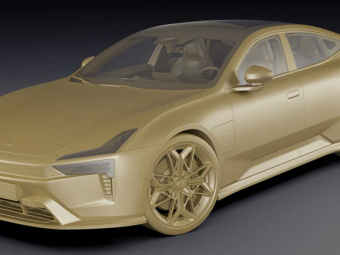 Polestar 5 2026 3D Model