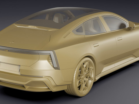 极星5 2026 3D 模型