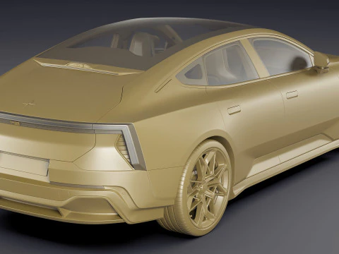 Polestar 5 2026 3D Model