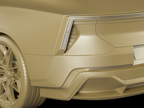 极星5 2026 3D 模型