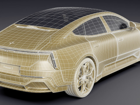 极星5 2026 3D 模型