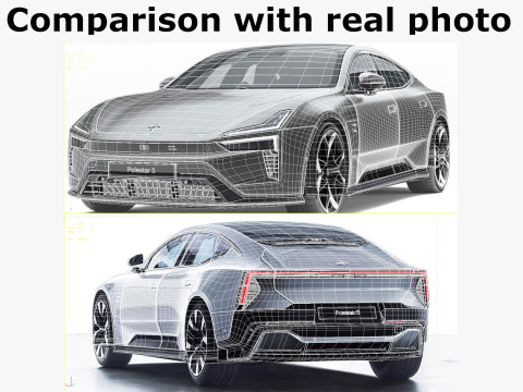 极星5 2026 3D 模型