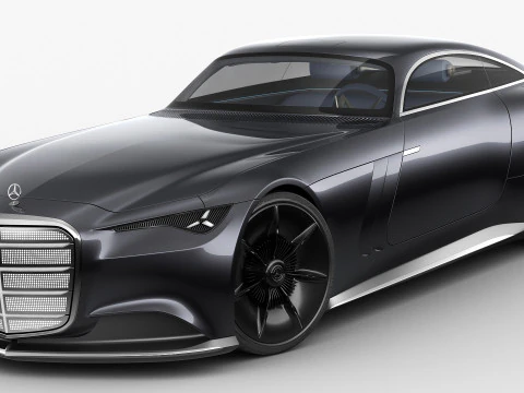 Mercedes-Benz Vision Iconic Concept 2025 Modello 3D