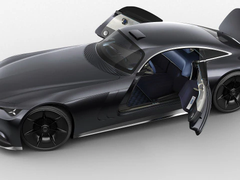 Mercedes-Benz Vision Iconic Concept 2025 Modello 3D