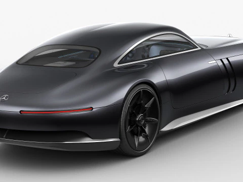 Mercedes-Benz Vision Iconic Concept 2025 Modello 3D