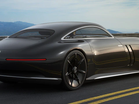 Mercedes-Benz Vision Iconic Concept 2025 Modello 3D