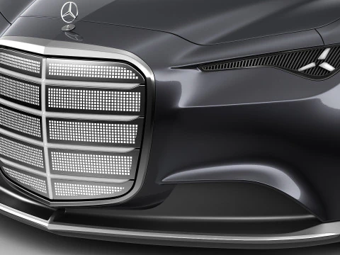 Mercedes-Benz Vision Iconic Concept 2025 Modello 3D