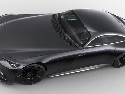 Mercedes-Benz Vision Iconic Concept 2025 Modello 3D