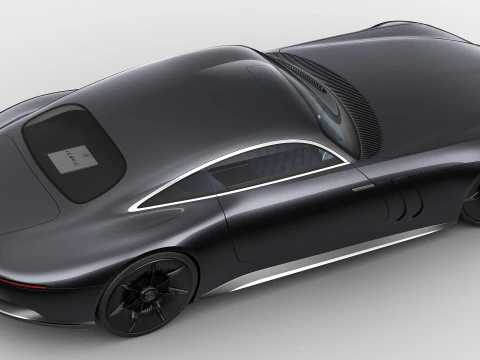 Mercedes-Benz Vision Iconic Concept 2025 Modello 3D