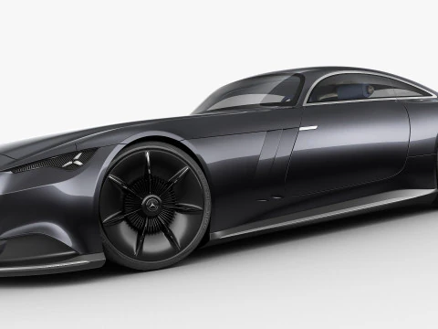 Mercedes-Benz Vision Iconic Concept 2025 Modello 3D