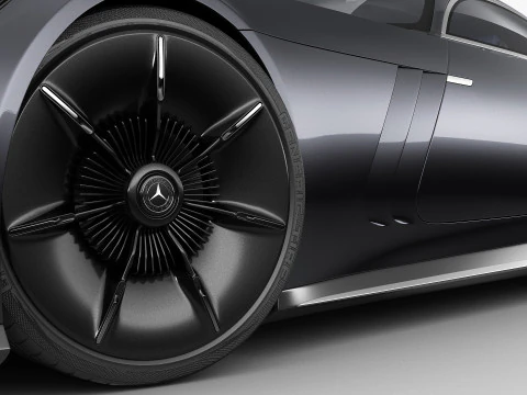 Mercedes-Benz Vision Iconic Concept 2025 Modello 3D