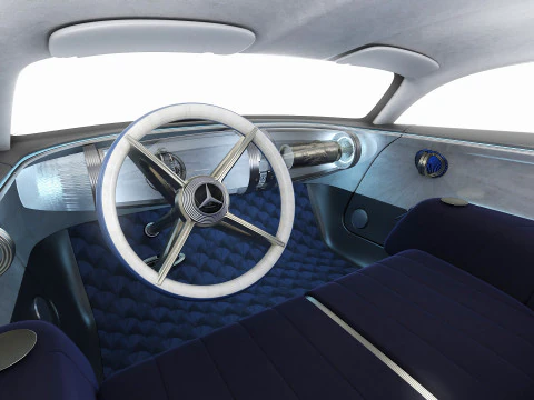 Mercedes-Benz Vision Iconic Concept 2025 Modello 3D