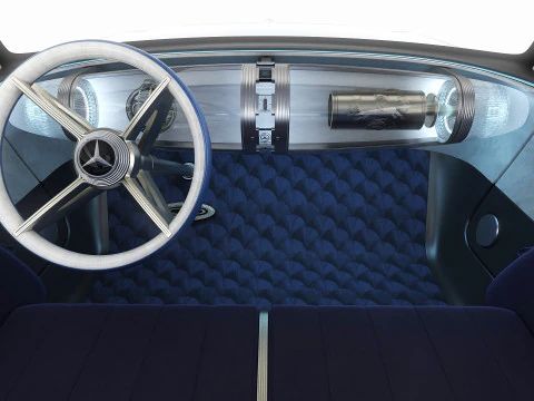 Mercedes-Benz Vision Iconic Concept 2025 Modello 3D