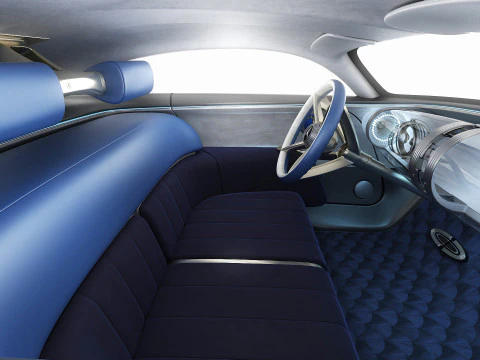 Mercedes-Benz Vision Iconic Concept 2025 Modello 3D