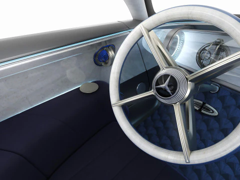 Mercedes-Benz Vision Iconic Concept 2025 Modello 3D