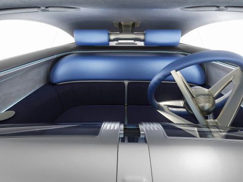 Mercedes-Benz Vision Iconic Concept 2025 Modello 3D