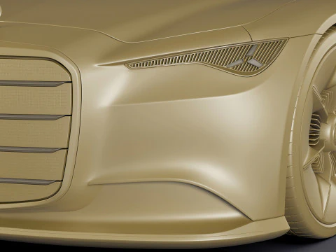 Mercedes-Benz Vision Iconic Concept 2025 Modello 3D