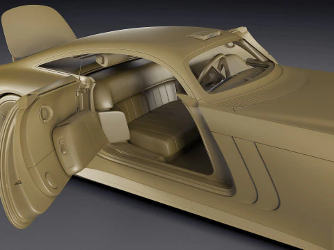 Mercedes-Benz Vision Iconic Concept 2025 Modello 3D