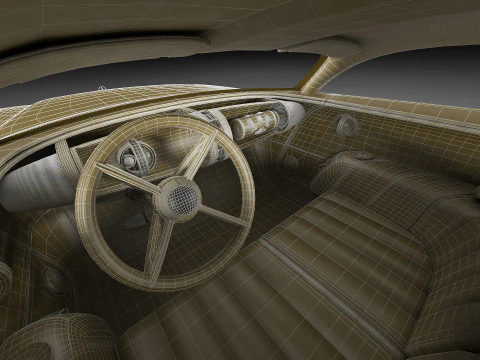 Mercedes-Benz Vision Iconic Concept 2025 Modello 3D