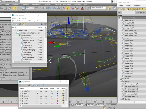 Mercedes-Benz Vision Iconic Concept 2025 Modello 3D