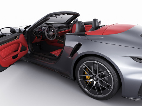 Porsche 911 Turbo S Cabriolet 2026 Modello 3D