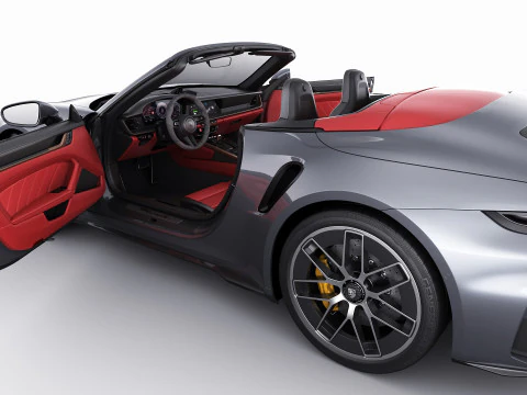 Porsche 911 Turbo S Cabriolet 2026 3D Model