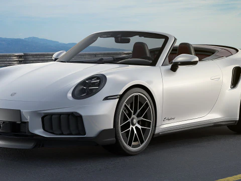 Porsche 911 Turbo S Cabriolet 2026 3D Model
