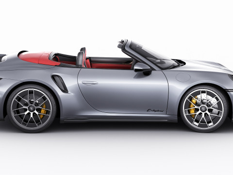 Porsche 911 Turbo S Cabriolet 2026 Modello 3D