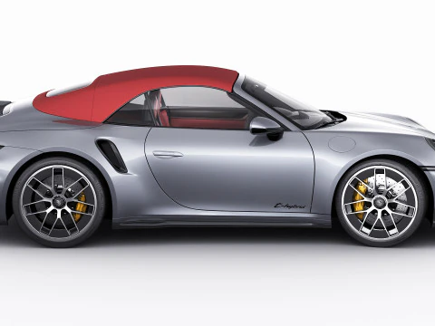Porsche 911 Turbo S Cabriolet 2026 3D Model