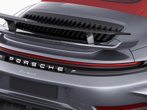 Porsche 911 Turbo S Cabriolet 2026 3D Model