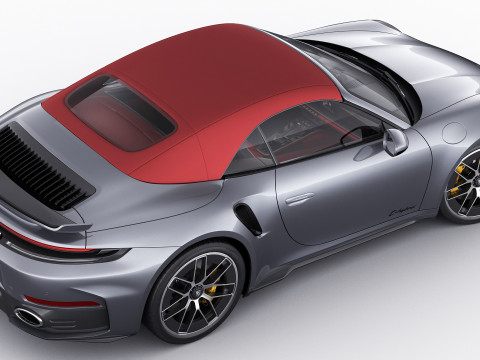 Porsche 911 Turbo S Cabriolet 2026 Modello 3D