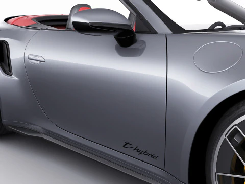 Porsche 911 Turbo S Cabriolet 2026 3D Model