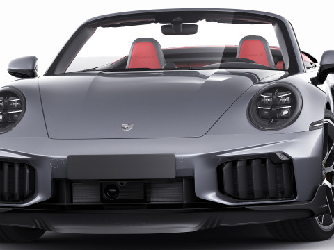 Porsche 911 Turbo S Cabriolet 2026 Modello 3D