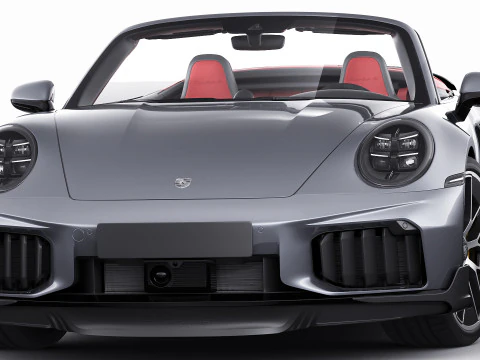Porsche 911 Turbo S Cabriolet 2026 3D Model
