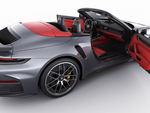 Porsche 911 Turbo S Cabriolet 2026 Modello 3D