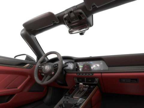 Porsche 911 Turbo S Cabriolet 2026 3D Model
