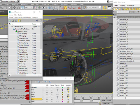 Porsche 911 Turbo S Cabriolet 2026 Modello 3D