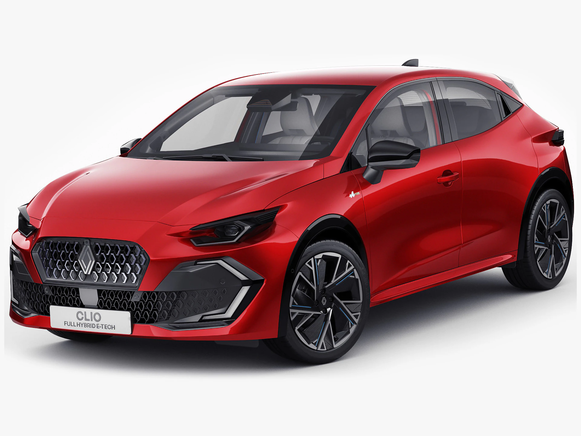 Renault Clio 2026 3D Model .c4d .max .obj .3ds .fbx .stl .blend 