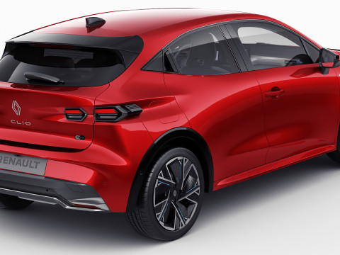 Renault Clio 2026 3D Model