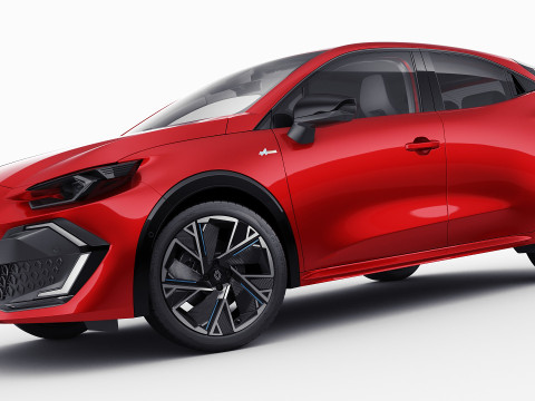 Renault Clio 2026 3D Model