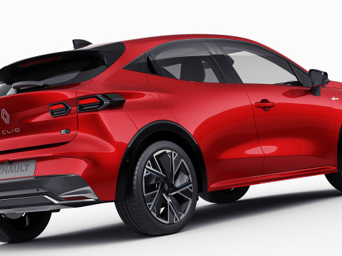 Renault Clio 2026 3D Model