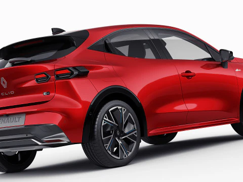 Renault Clio 2026 3D Model