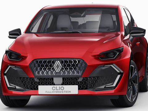 Renault Clio 2026 3D Model